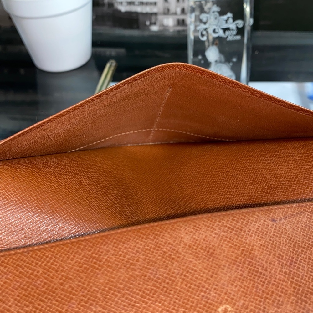Authentic Louis Vuitton Monogram Checkbook/Phone Long Continental Wallet - Picture 16 of 17